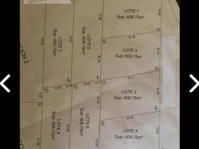 Pre Venta Terreno Residenciales en Zona de Arteaga