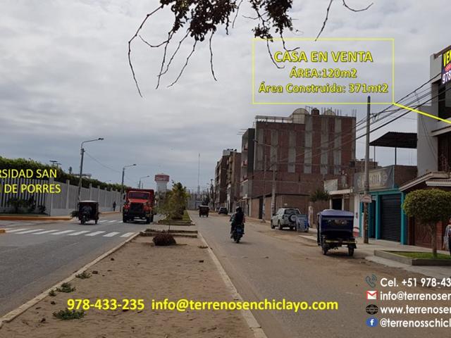 !Precio de oportunidad! Hermosa casa de 120 m2 frente a la univ. San martin