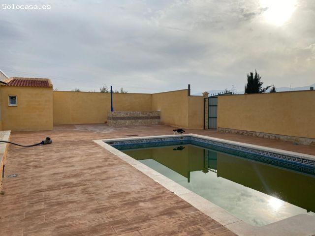 PRECIOSA FINCA RÚSTICA CON CHALET INCLUIDO CON UNOS 200M² DE SUPERFICIE DE VIVIENDA