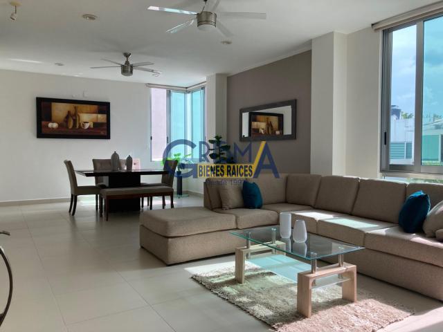 PRECIOSO DEPARTAMENTO AMUEBLADO EN RENTA CON VISTA AL R?O EN ZONA RESIDENCIAL
