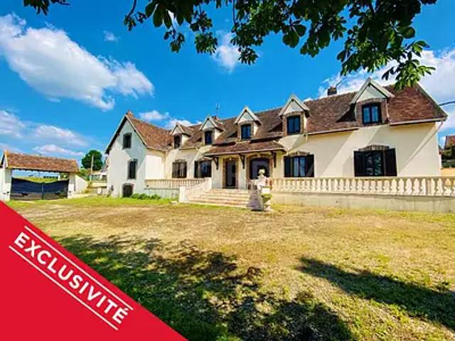 Précy sur Vrin 89116 Achat / Vente maison 8 pièces t8 au dernier étage jardin