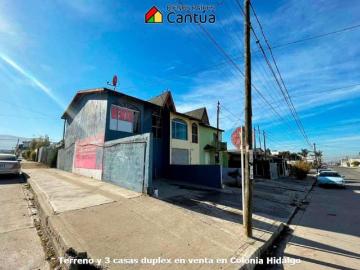 Predio en venta con tres casas y un terreno lateral | Col. Hidalgo, Ensenada