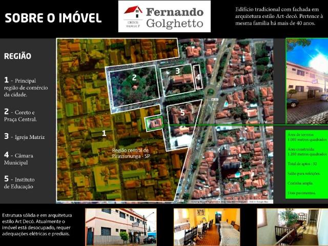 Prédio para Venda em Pirassununga/SP Centro