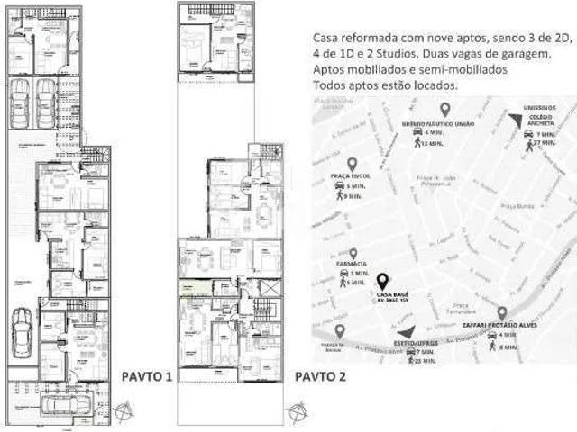 Prédio para Venda em Porto Alegre/RS Petrópolis 12 Quartos