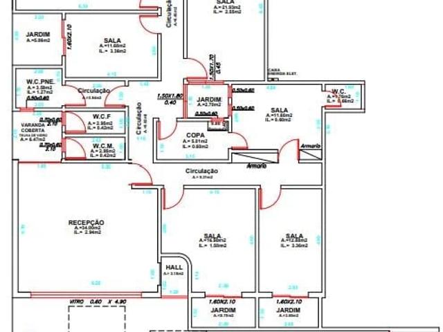 Prédio para Locação em Araraquara/SP Vila José Bonifácio 9 Quartos
