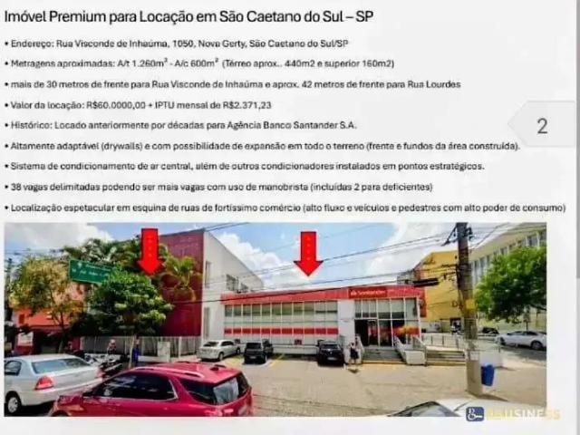 Prédio para Locação em São Caetano do Sul/SP Osvaldo Cruz