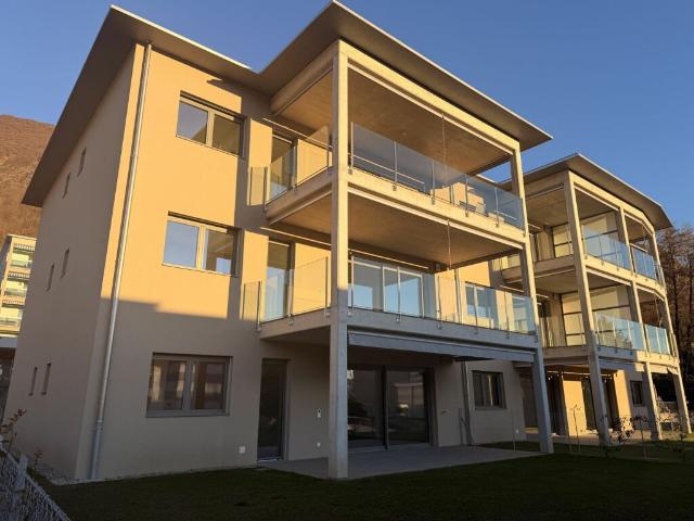 PREGASSONA · ELEGANTE 2½ LOCALI CON TERRAZZA COPERTA E GIARDINO