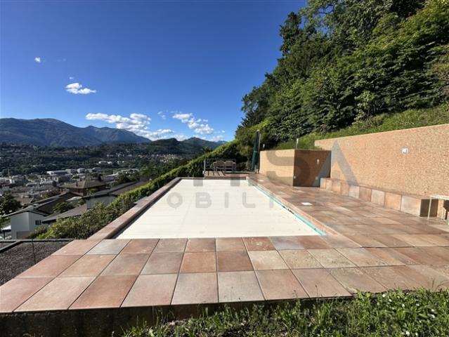 PREGASSONA Lugano 4,5 Zimmer Villa Erweiterungsmöglichkeiten