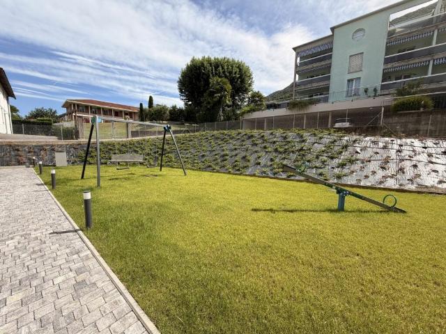 PREGASSONA · ULTIMO 2½ LOCALI CON GIARDINO · POSSIBILITÀ RENT TO BUY