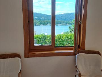Preis auf ANFRAGE:VELDEN kl.FERIEN Bungalow TOP Seeblick,See 30m,Schloss 300m 2.WohnSitz,Jahresmiete