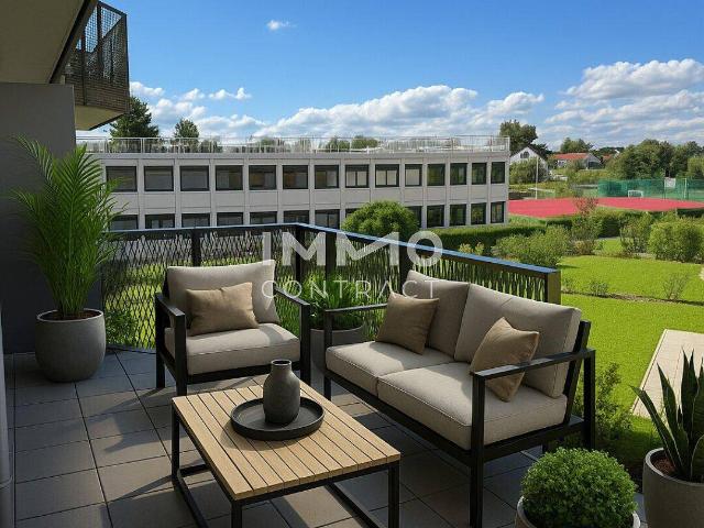 Preis jetzt sichern: 2 Zimmer Neubau mit 12 m² Balkon & Grünlage