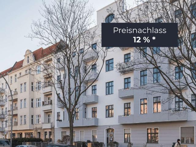 Preisnachlass sichern auf praktisch geschnittene 2 Zimmer Altbauwohnung als Kapitalanlage in Wedding