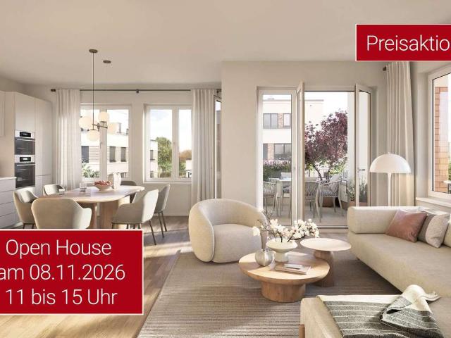 Preisaktion bis 31.10.2026 Exklusiver Neubau mit 111 m² Privatgarten in den Parkvillen Potsdam