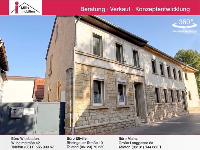 Preiswertes Einfamilienhaus mit Hof in schöner Lage von Sprendlingen