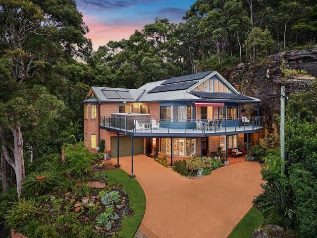 Premier coastal home showcasing sweeping water views