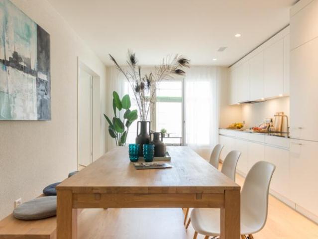 Première location: appartement avec jardin et deux terrasses dans le Seefeld zurichois