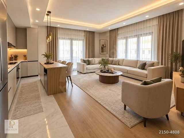 PREMIUM Çınar Mahallesi'nde Sıfır Bahçeli Ön Cephe Geniş 1+1 Satılık