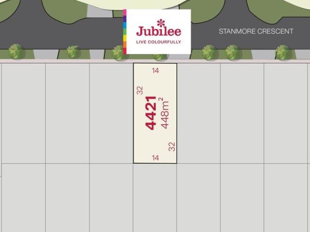 Premium North Facing 448m2 Homesite in Jubilee's Connected Community
