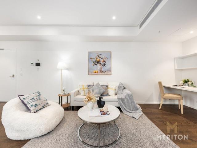 Premium one bedder with study in prized city locale