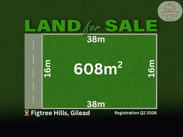 Premium Opportunity 608 m² Land in Gilead
