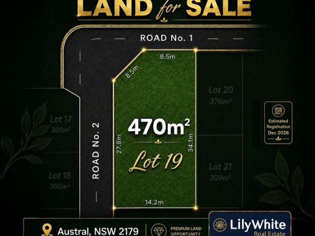 PREMIUM CORNER LAND!