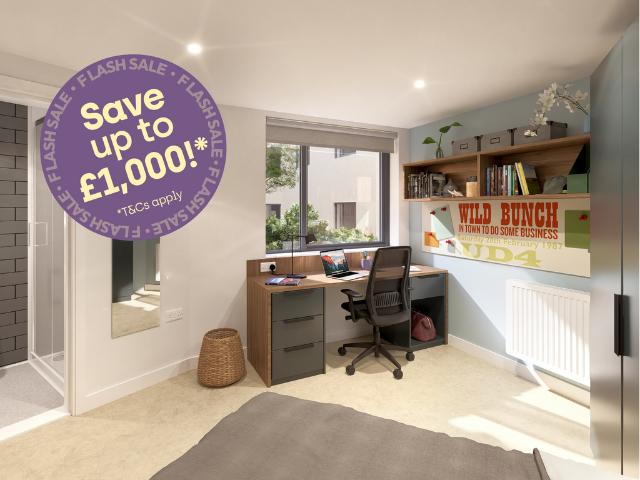 Premium En Suite at Croft Court. 1 bed private hall to rent £1,192 pcm £275 pw