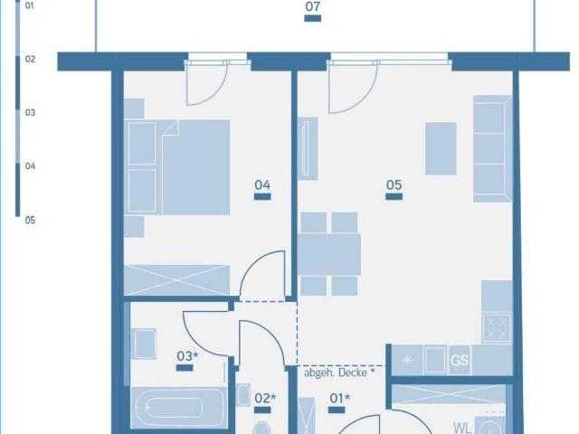 Premium Furnished Skyline Apartment with Large Terrace near Vienna HBF, Vienna Amsterdam Apartments for Rent