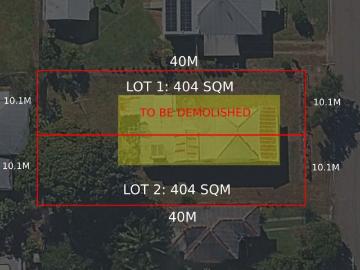 Premium Inner City Infill 2 x 400sqm Lots