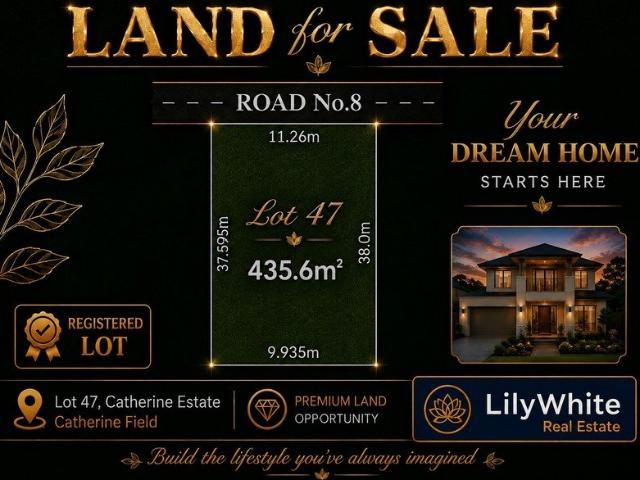 Premium Land in Catherine Field!