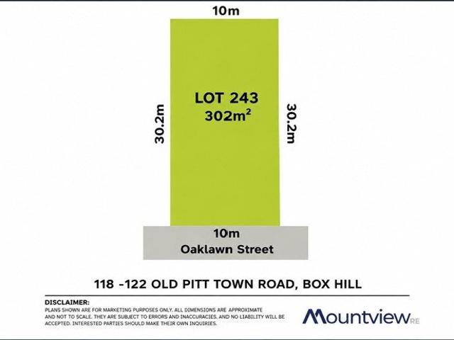 Premium Land Opportunity in the Heart of Box Hill
