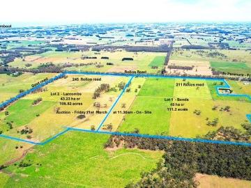 Premium Lifestyle / Grazing Land Offered as 2 separate Lots