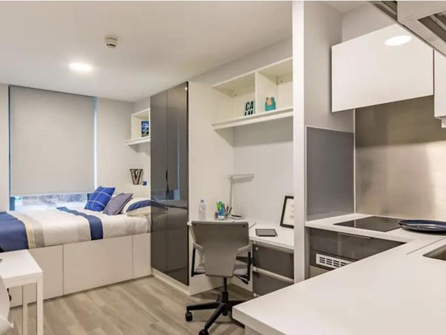 Premium Student Studio at Vibe Student Living, Lon