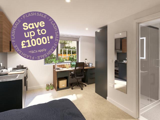 Premium Studio at Croft Court, Croft. Studio to rent £1,538 pcm £355 pw