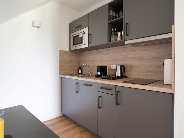 Premium Two bed Apartment | kitchen | Wi Fi