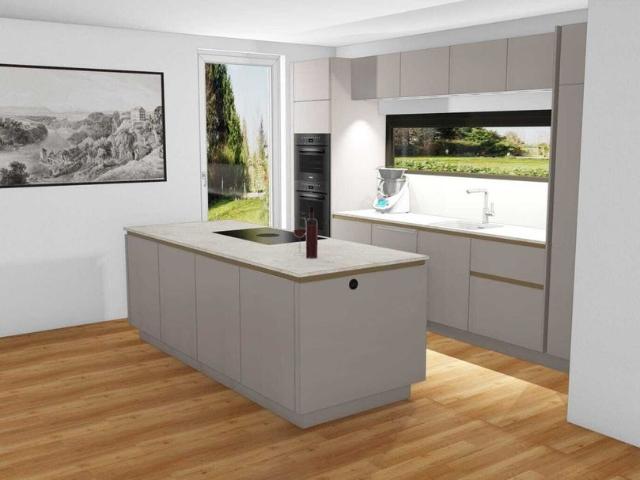 Premium terrace apartment in Beringen: 143 m², 80 m² terrace, first occupancy