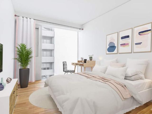 Premium Wohnen in Friedrichshain: Große 3 Zimmer Neubauwohnung mit Terrasse