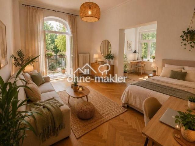 Premium Wohnsuite mit Balkon in Coburg – 26,4 m²