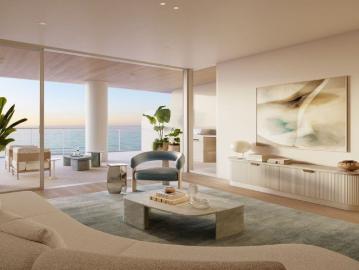 Premium 3 Bed Plus MPR Beachfront Residence on The Esplanade with Sweeping Beach Views