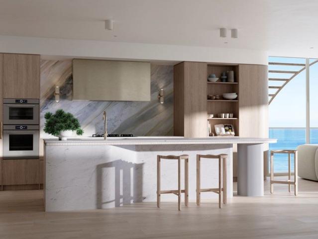 Premium 3 bed plus MPR beachfront residence with sweeping beach views