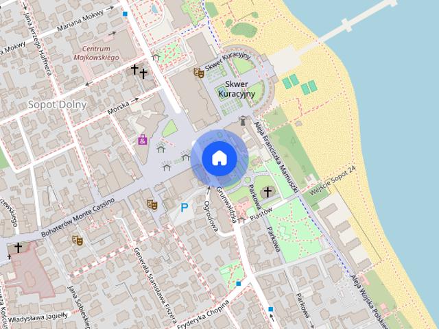 Premium 3 pokoje centrum 400m do plaży 0% prowizji