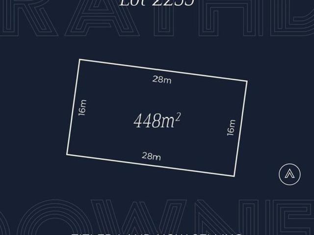 Premium 448m² east facing allotment with 16m frontage in Rathdowne Estate