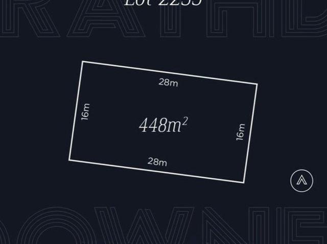 Premium 448m² east facing allotment with 16m frontage in Rathdowne Estate