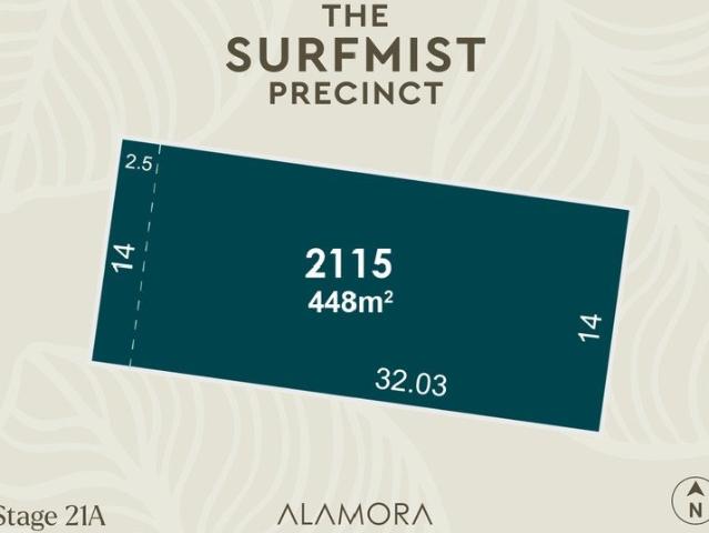 Premium 448m² homesite in Alamora's most connected address