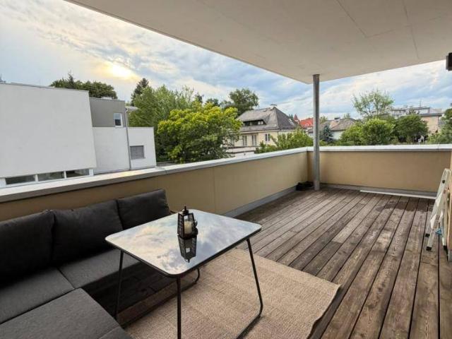 Premiumlage:Kreuzbergl Innenstadt, 3 Zimmer Neubauwohnung, 26 m² Westterrasse,Tiefgarage
