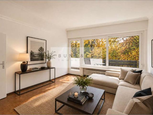 Premiumlage Solln: Attraktive Wohnung mit großem Südbalkon keine Käuferprovision