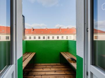 Prenzlauer Berg Beautifully designed 2 bedroom flat plus study, fireplace and 2 balconies, Berlin Amsterdam Apartments for Rent