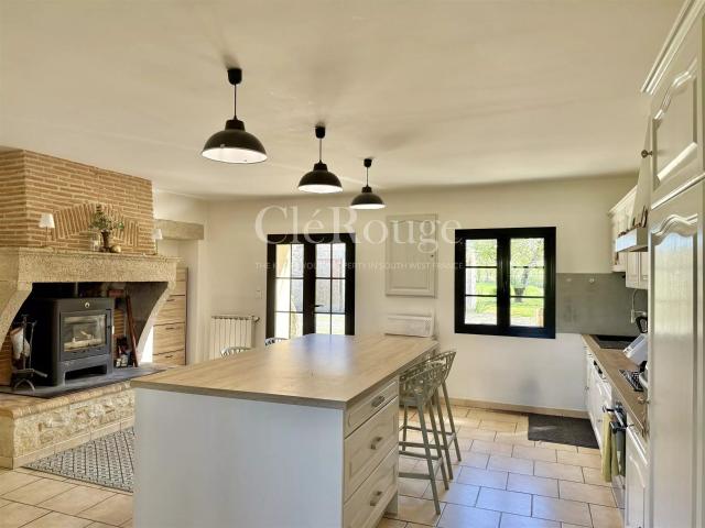 Près de Monségur Charmant domaine au coeur de la campagne 170m² Monségur