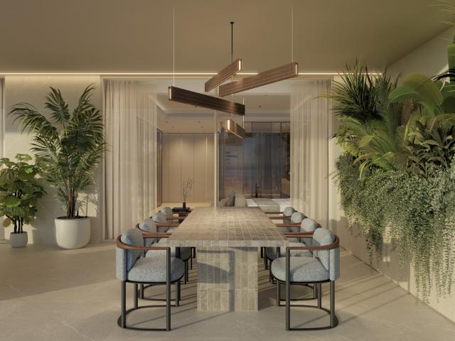Presentando un elegante apartamento de cuatro dormitorios y. 365m² Estepona