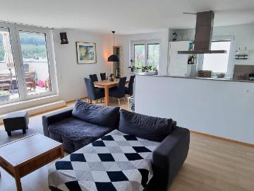 Pressbaum toll geschnittene, gemütliche Familienwohnung mit großer Dachterrasse