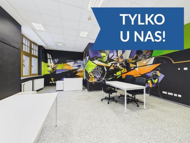 Prestiżowe biuro na Starym Rynku z tarasem elastyczna powierzchnia
